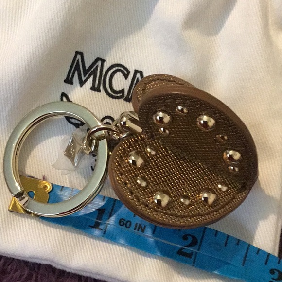 NWT Authentic MCM Key Ring / Bag Charm - Picture 12 of 16